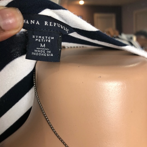 Banana Republic Striped Wrap Dress - Picture 8 of 8